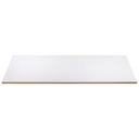 MDF LAM - 18 mm - 210 x 280 cm - G - L100-02 WHITE / WHITE  