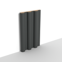 MDF - WP09 - Wall Panel - 18 mm - 12.6 x 280 cm - PM01 - ANTHRACITE