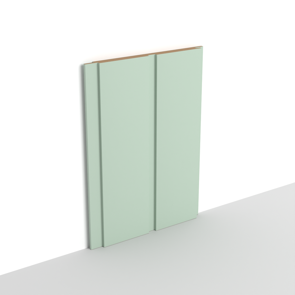 MDF - WP15 - Wall Panel - 10 mm - 18.7 x 280 cm - Y74 - SOFT GREEN