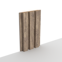 MDF - WP04 - Wall Panel - 18 mm - 12.6 x 280 cm - 202 - ANTIC WALLNUT
