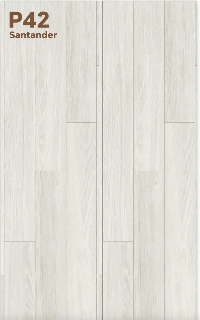 Laminate Floor - AC4 - V - LP - 8 mm - 19x120 cm - P42 - SANTANDER