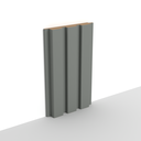 MDF - WP04A - Wall Panel - 18 mm - 12.6 x 280 cm - Y24 DARK GRAY