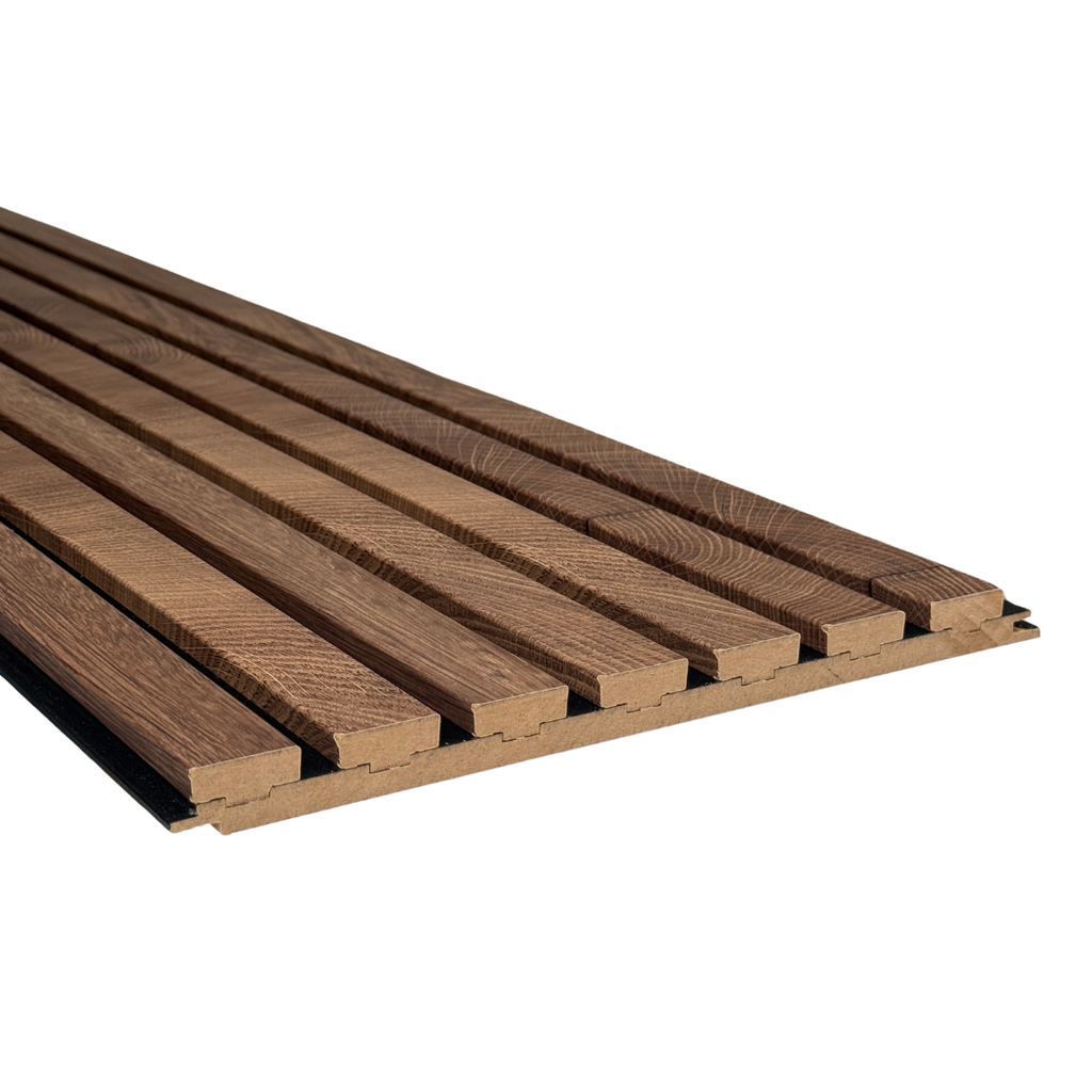 MDF - LATT - 20 mm - 30 x 280 cm - PREMIUM - 3D03 - DARK OAK