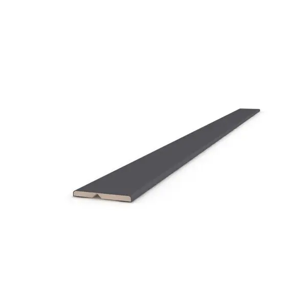 Y0450 - Top & Corner Cover MDF Profile - Y76 MATTE BLACK