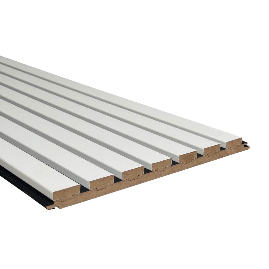 MDF - LATT - 20 mm - 30 x 280 cm - PREMIUM - Y23 - SOFT WHITE