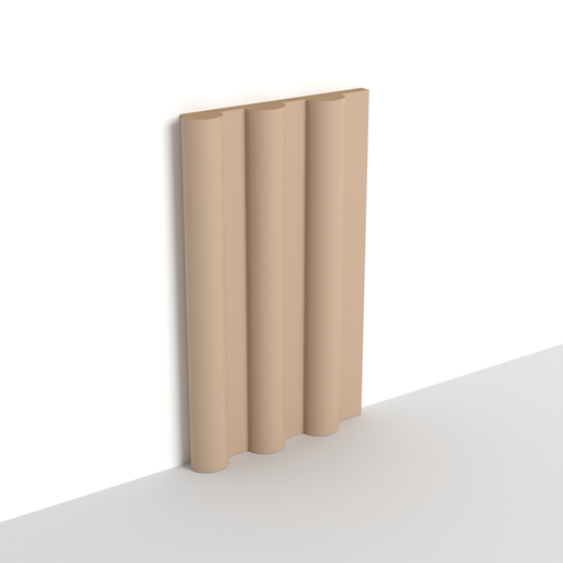 MDF - WP09 - Wall Panel - 18 mm - 12.6 x 280 cm - Y27 LIGHT BROWN