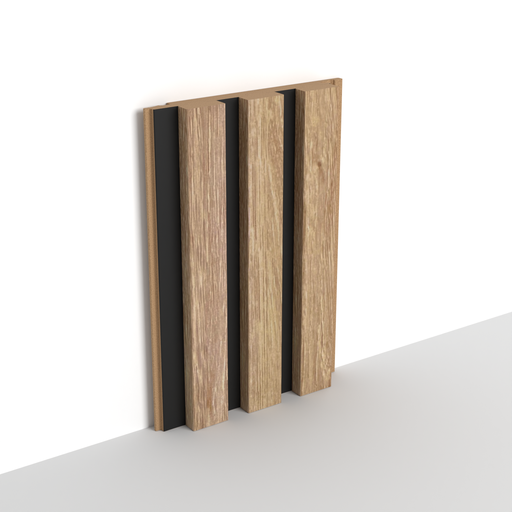MDF - LATT - 20 mm - 13.6 x 280 cm - PREMIUM - 3D01 - LIGHT OAK