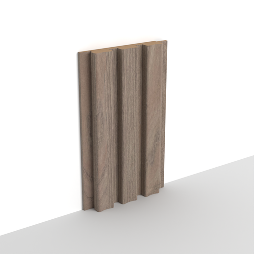 MDF - WP04 - Wall Panel - 18 mm - 12.6 x 280 cm - 114 - GRAY OAK