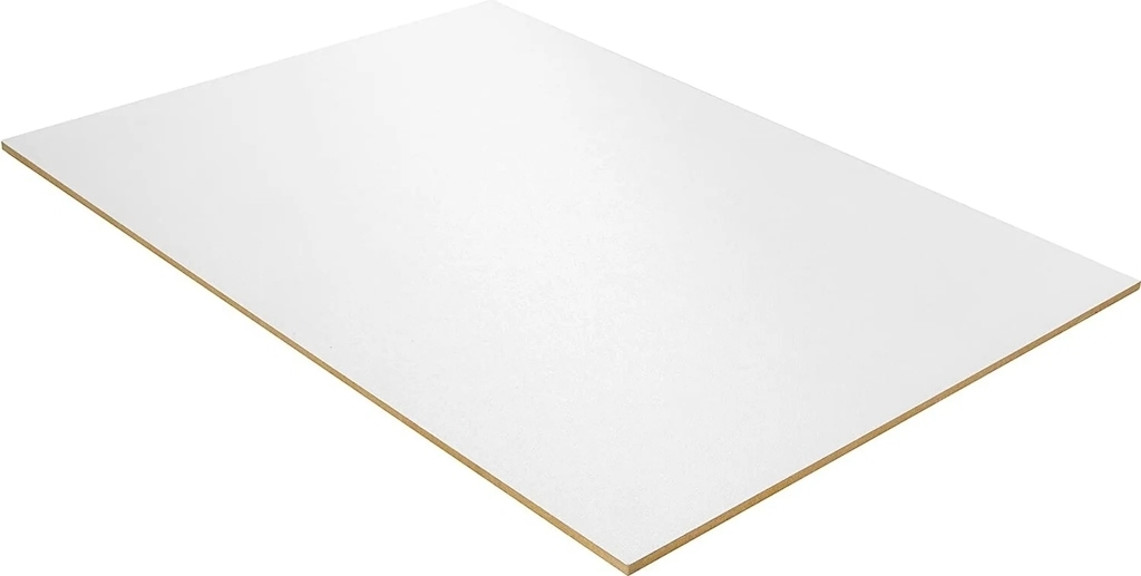 MDFLAM - STARWOOD - MEGA - 5 mm - 210 x 280 cm - PAINTED - SINGLE SIDED / WHITE