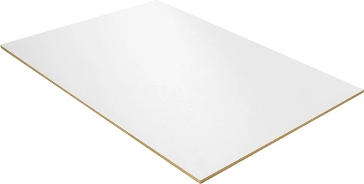 MDFLAM - STARWOOD - MEGA - 5 mm - 210 x 280 cm - PAINTED - SINGLE SIDED / WHITE